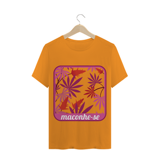 Nome do produtoT-Shirt Maconhe-se Rosa