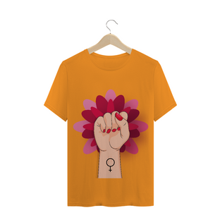 Nome do produtoT-Shirt Feminismo Flor