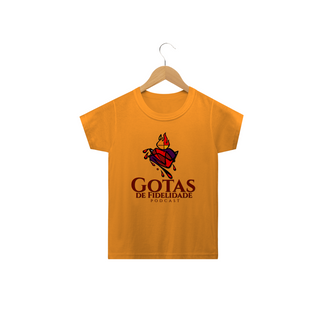 Nome do produtoCamiseta Infantil Gotas de Fidelidade