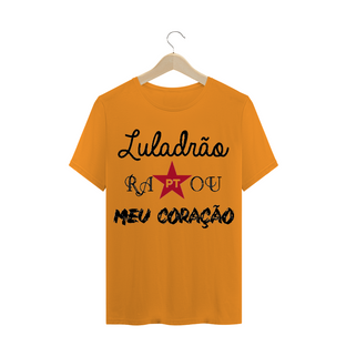 Nome do produtoCamiseta Masculina Luladrão Raptou meu Coração