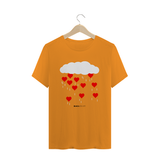 Nome do produtoChuva de Corações, Camiseta Masculina, Bluza.com.br