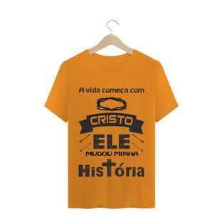 Nome do produtoCAMISETA MASCULINA  FRASE CRISTO 