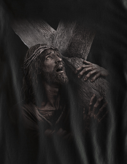 Camiseta Jesus e o calvário - (unissex)