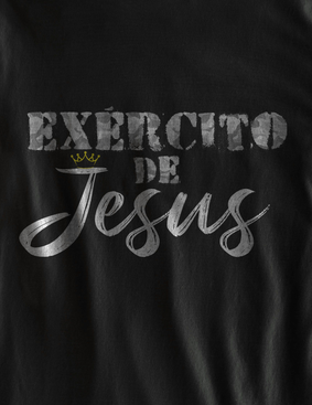 Camiseta Exército de Jesus - (unissex)