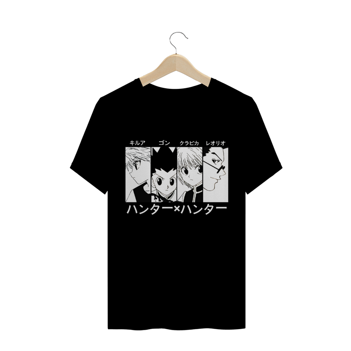 Nome do produtoCamisa Hunter x Hunter Versão Mangá (Unissex)