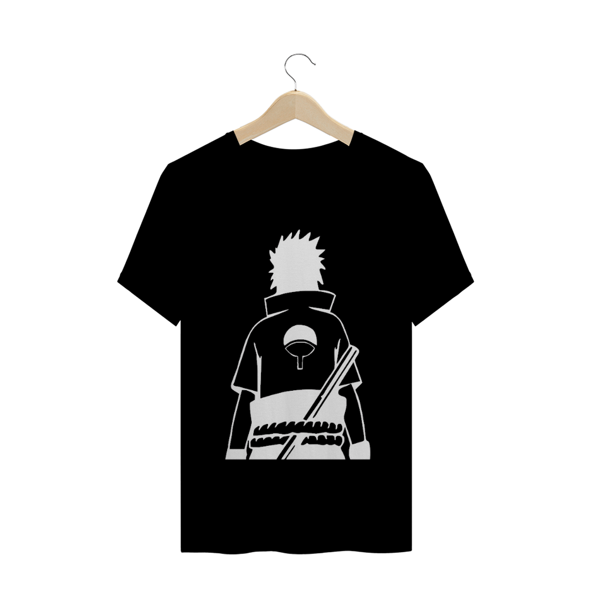 Nome do produtoCamisa Sasuke Uchiha (Preta) Unissex