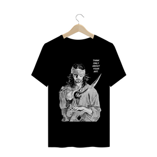 Nome do produtoCamisa Miyamoto Musashi Vagabond (Preta) Unissex