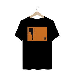 Camiseta Sombra Silhueta Orange Black QRTNWear