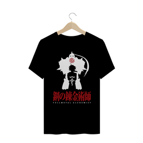 Camisa Fullmetal Alchemist - Irmãos Elric (Preta) Unissex