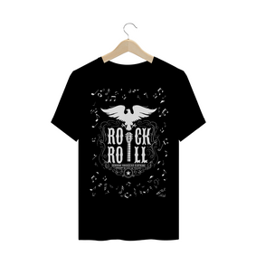 Camiseta preta Rock