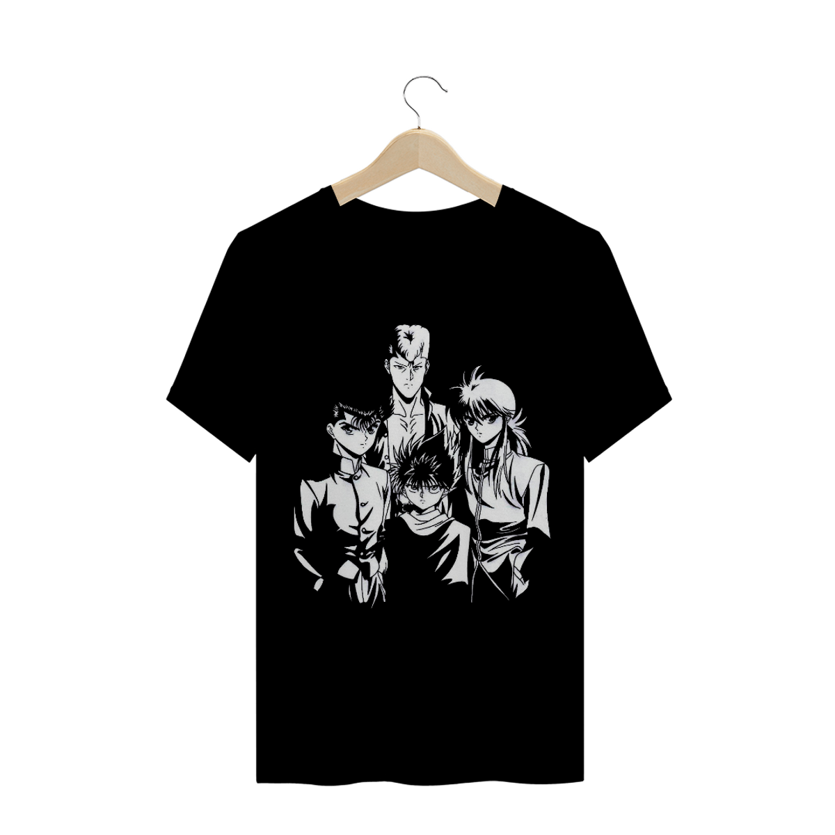 Nome do produtoCamisa Yu Yu Hakusho Protagonistas (Preta) Unissex