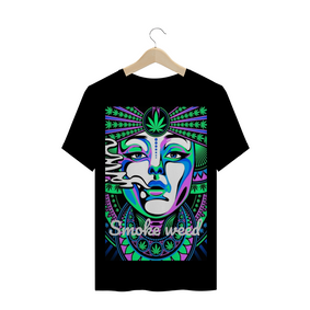 camiseta smoke weed trip vibes 