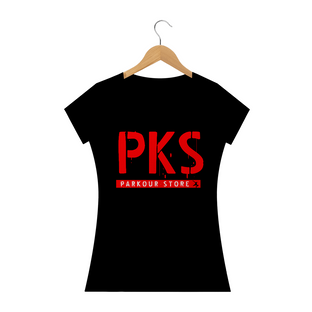 Nome do produtoCamisa Feminina Básica -  Logo PKS