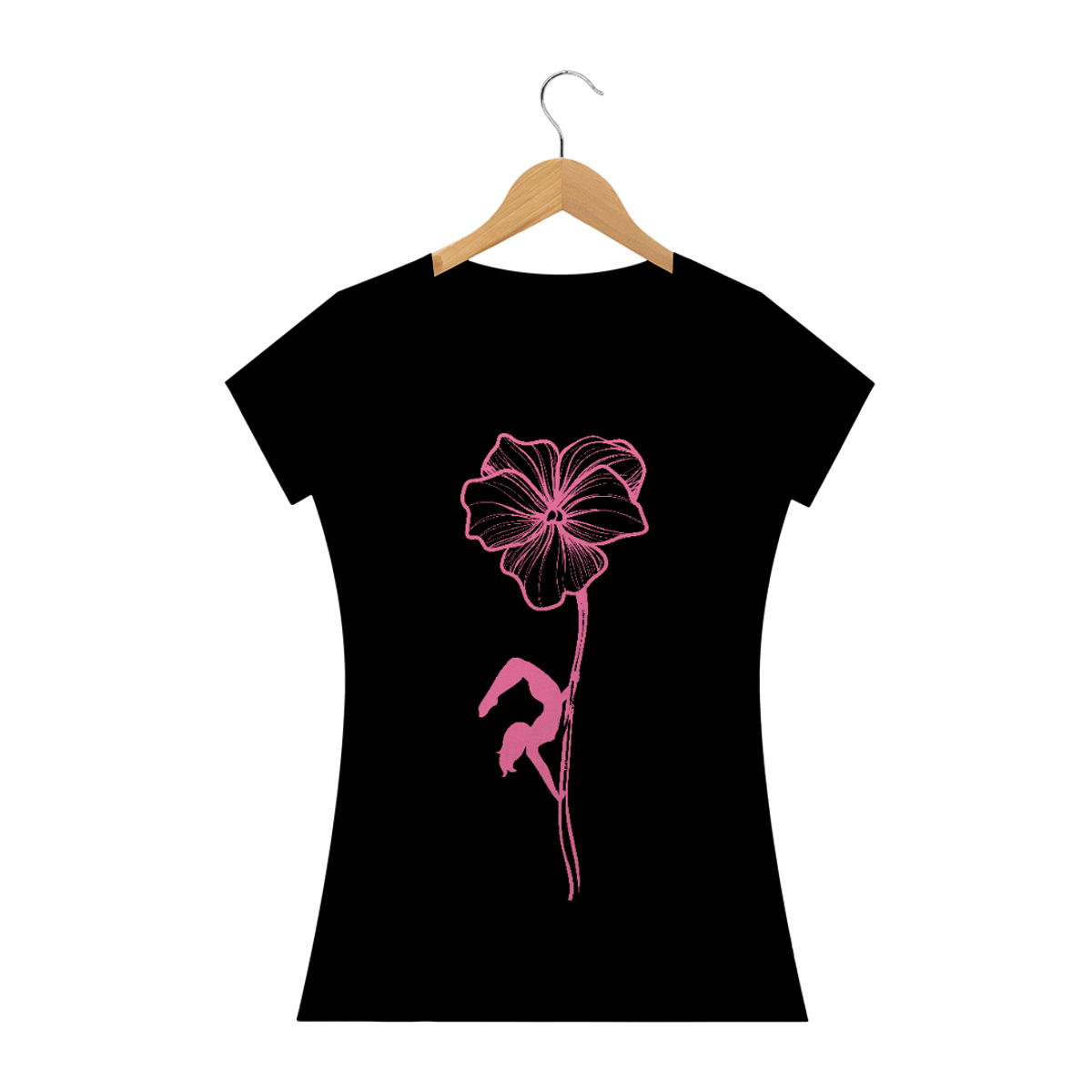 Nome do produtoCamiseta Pole Flor Baby Long Quality