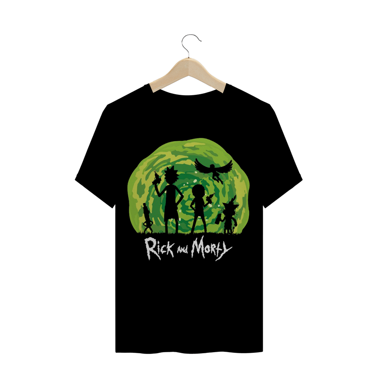 Nome do produtoCamiseta Rick & Morty Black