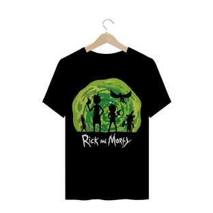 Nome do produtoCamiseta Rick & Morty Black