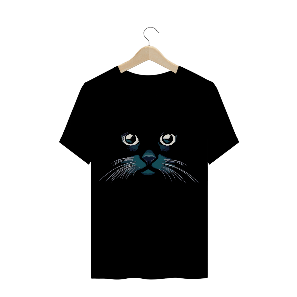 Nome do produto: Camiseta Básica Gato