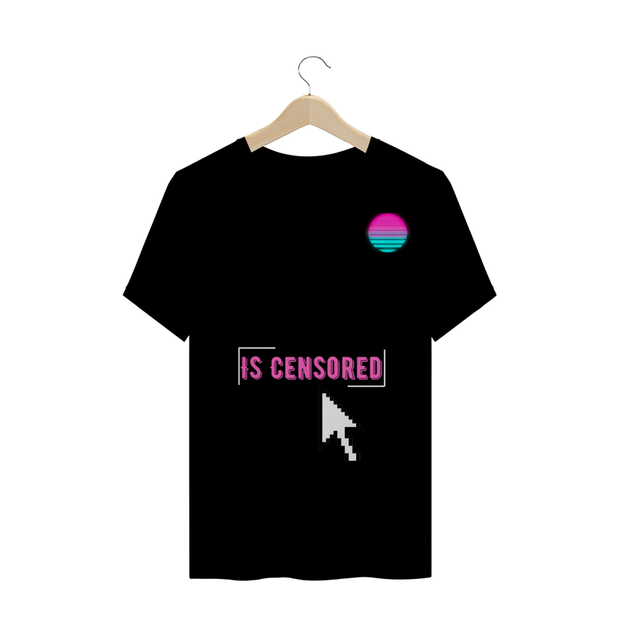 Nome do produtodrop I Vapor Wave ISC Camisa(cor preta)