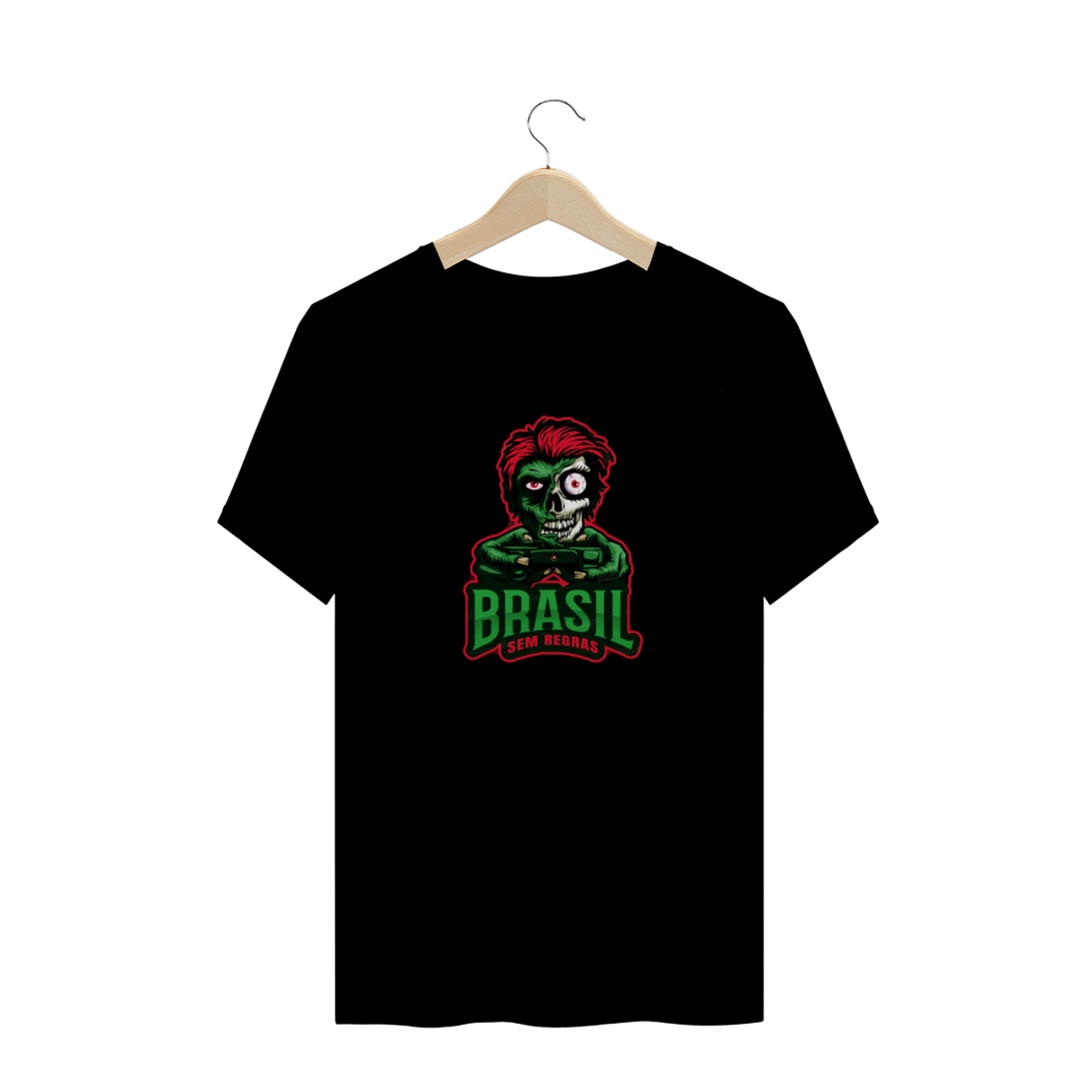 Nome do produto: Camisa Logo Zumbi BSR