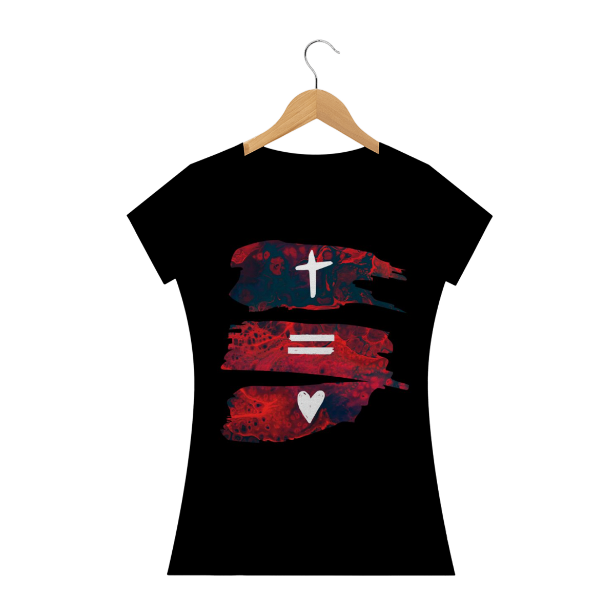 Nome do produto: Camiseta ✞=♡ 