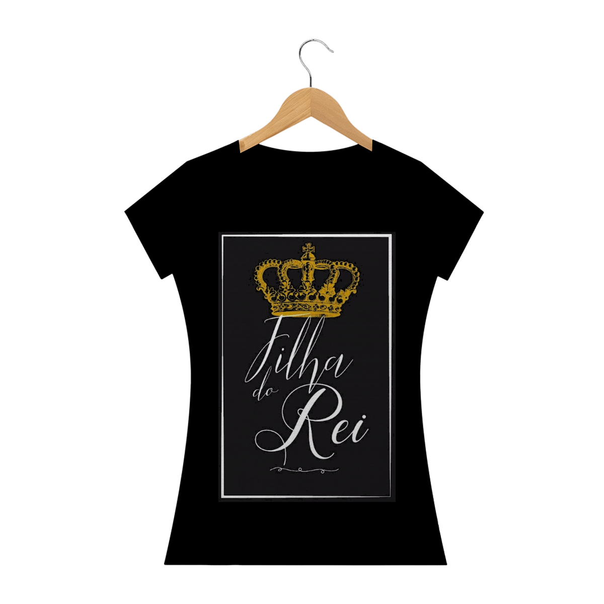 Nome do produto: Camiseta Filha do Rei ♡