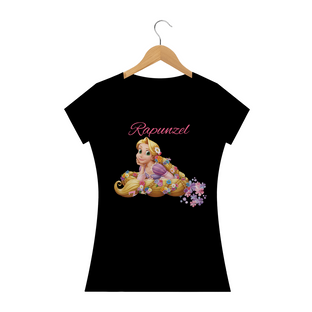 Nome do produtoCamiseta feminina Rapunzel flores
