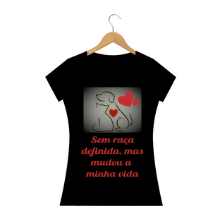 Nome do produtoCamiseta feminina love pets