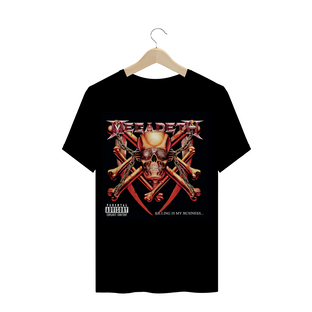 Nome do produtoCamiseta Megadeth Killing Is My Busisness