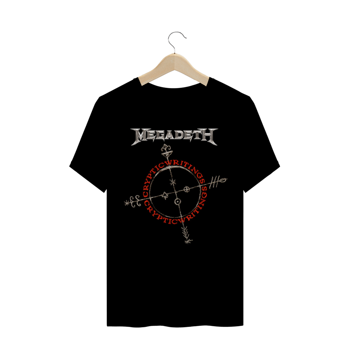 Nome do produtoCamiseta Megadeth Cryptic Writings