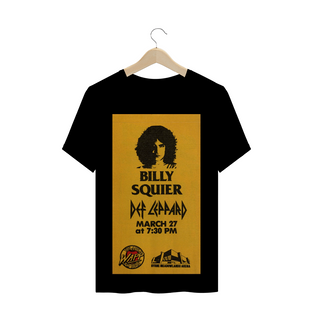 Nome do produtoCamiseta Billy Squier/Def Leppard