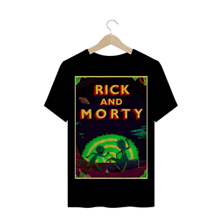 Camiseta Rock And Morty 