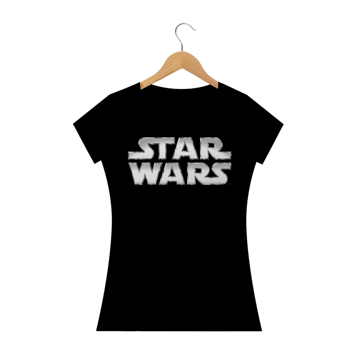 Nome do produto: Camiseta Baby Look Star Wars - Filmes/Séries TV