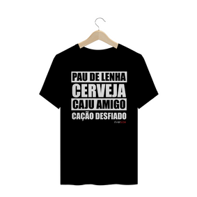 T-Shirt Quality Pau de Lenha Preta + Cores