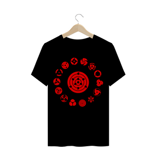 Camiseta Naruto Masculina - sharingan