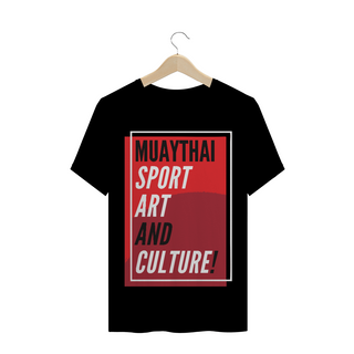 Nome do produtoCamiseta Plus Size Muaythai Sport, Art and Culture