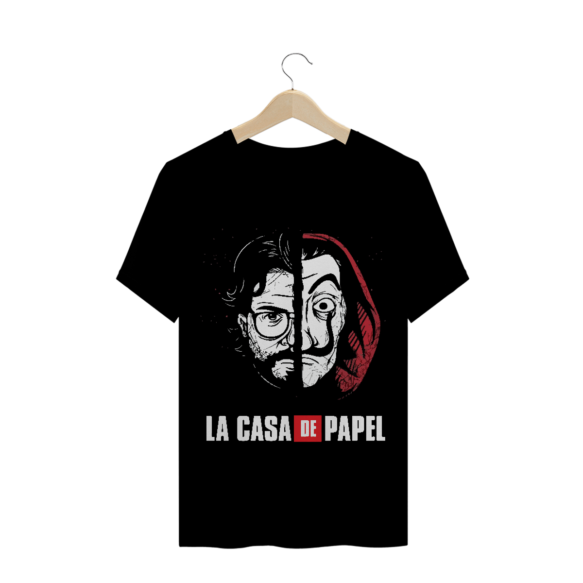 Nome do produto: Camiseta Básica La Casa de Papel 02