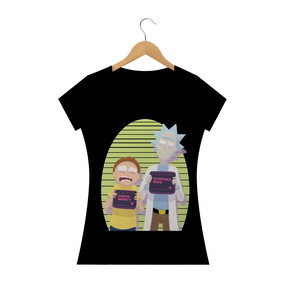 Camiseta Rick And Morty Feminina
