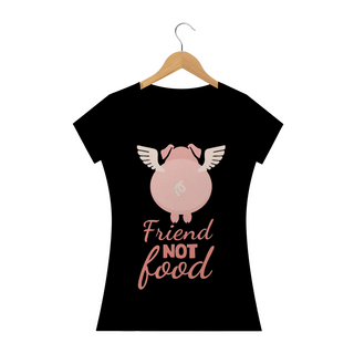T-Shirt Porquinho com asas - T-shirt Vegana