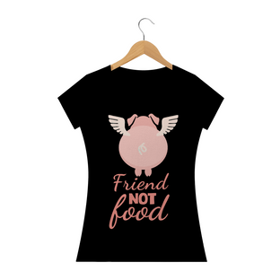 Nome do produtoT-Shirt Porquinho com asas - T-shirt Vegana