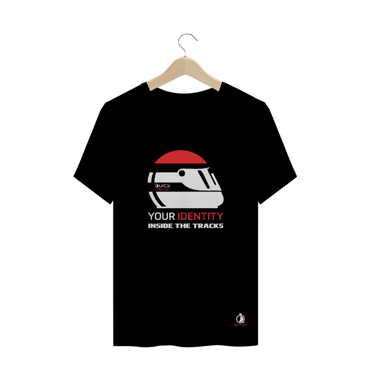 Nome do produto: T-shirt Quality Quick Racing | Your Identity inside the tracks