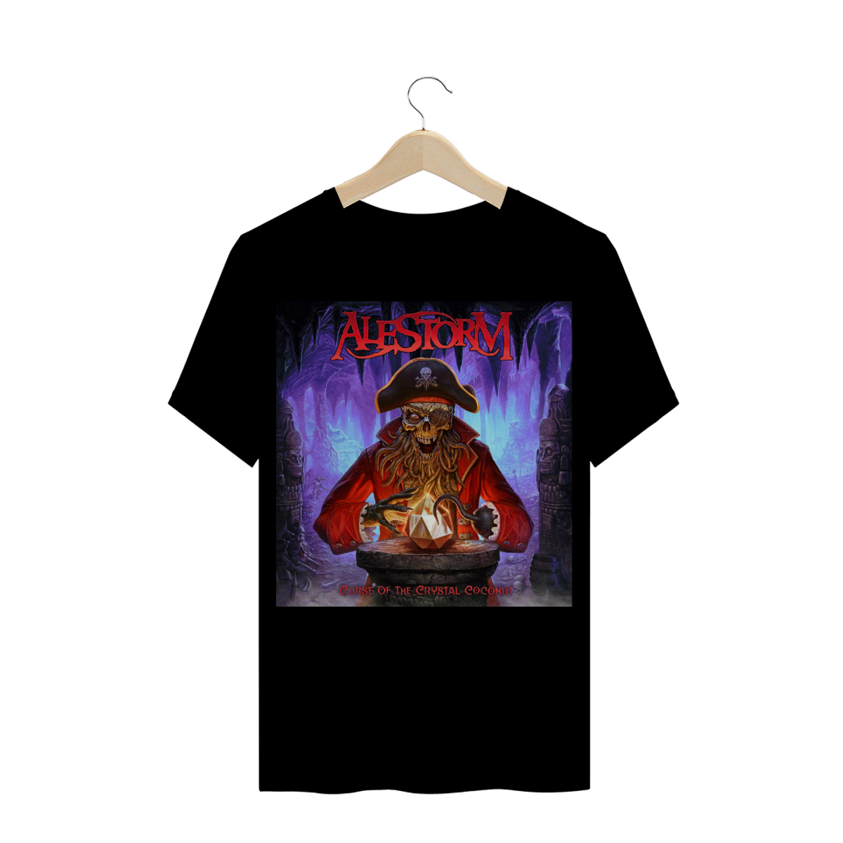 Nome do produto: Camiseta Alestorm Curse of the Crystal Coconut