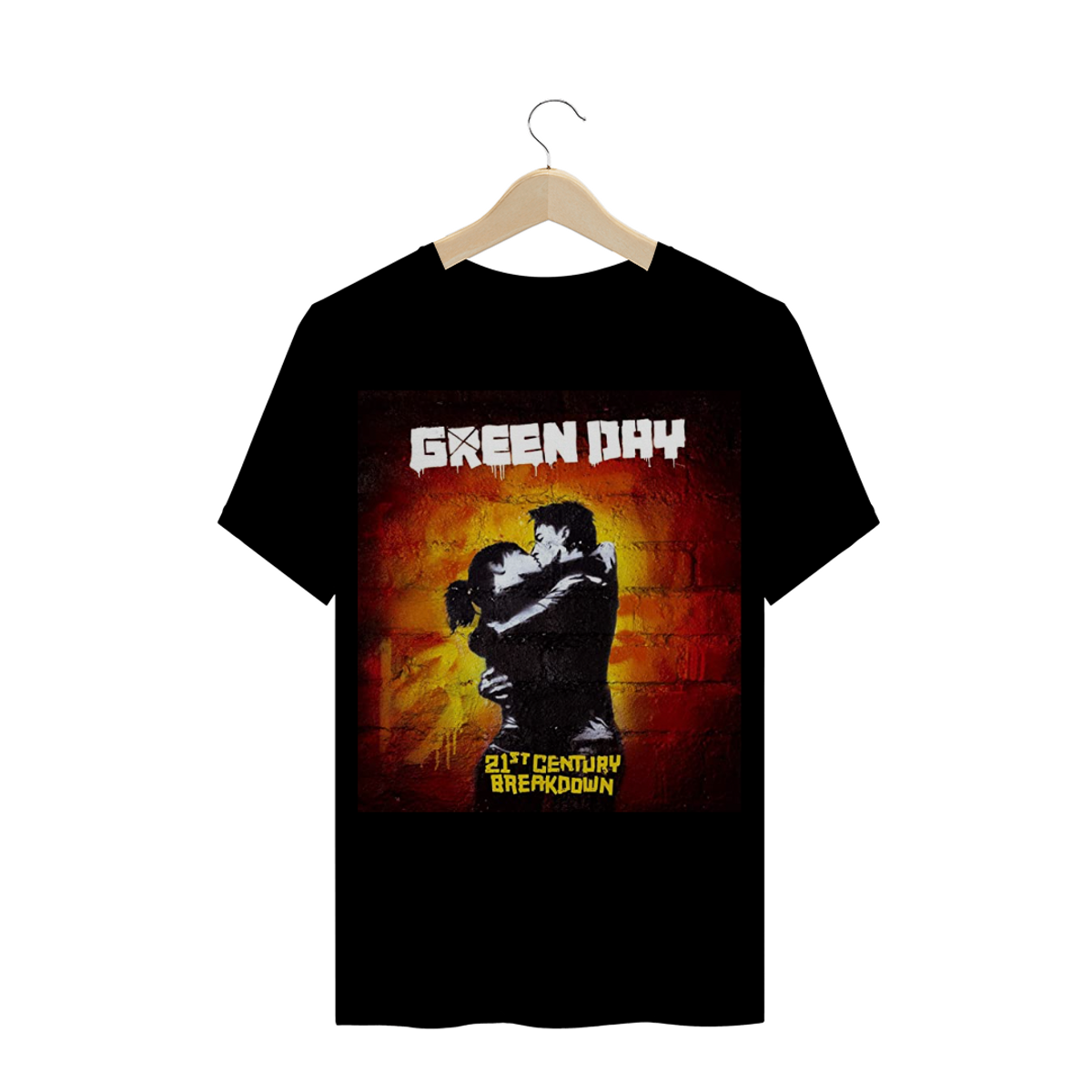 Nome do produto: Camiseta Green Day 21st Century Breakdown