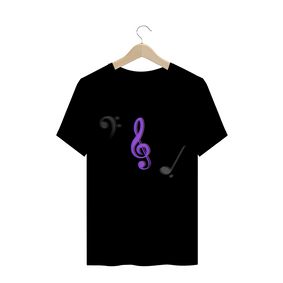 Camiseta Preta - Music