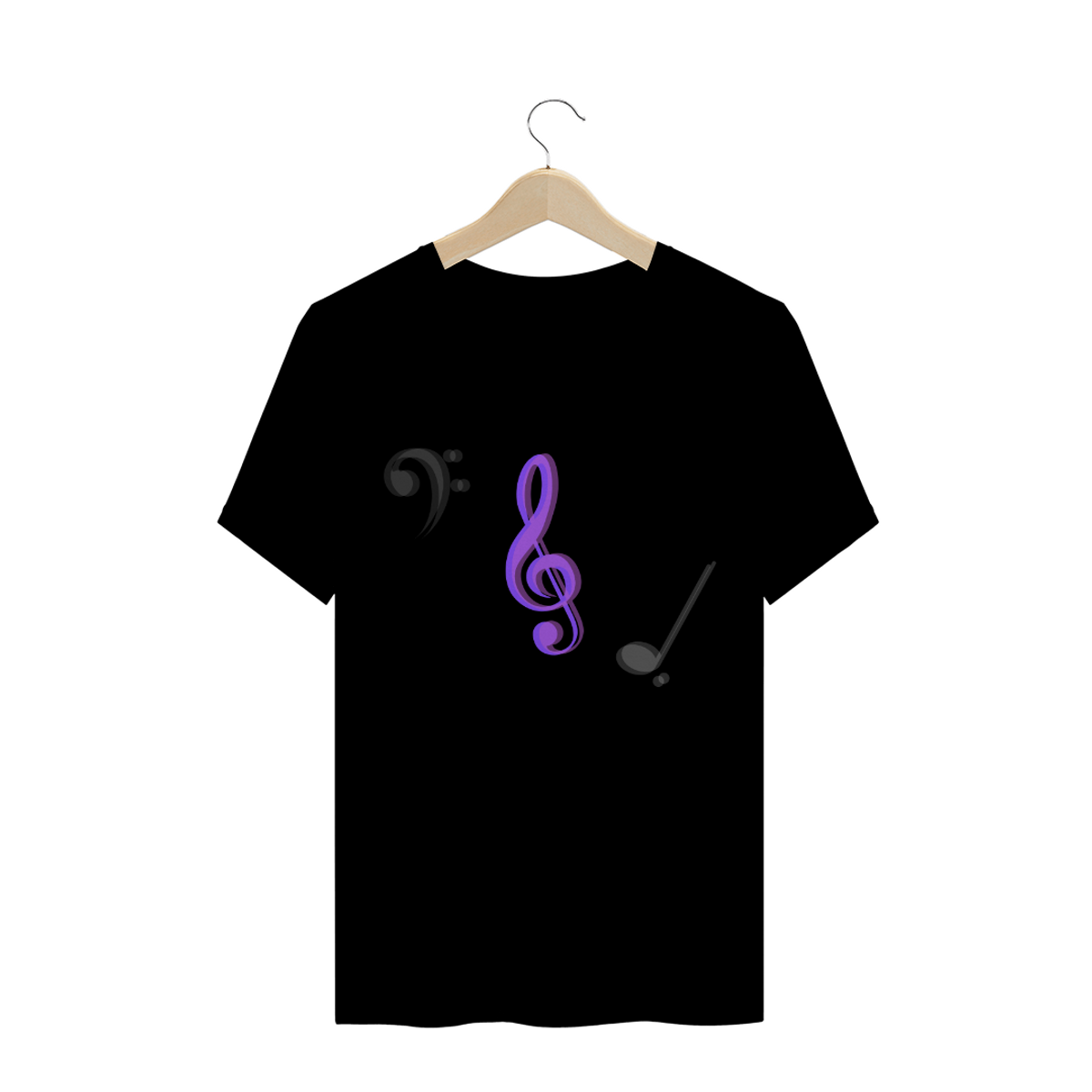 Nome do produtoCamiseta Preta - Music