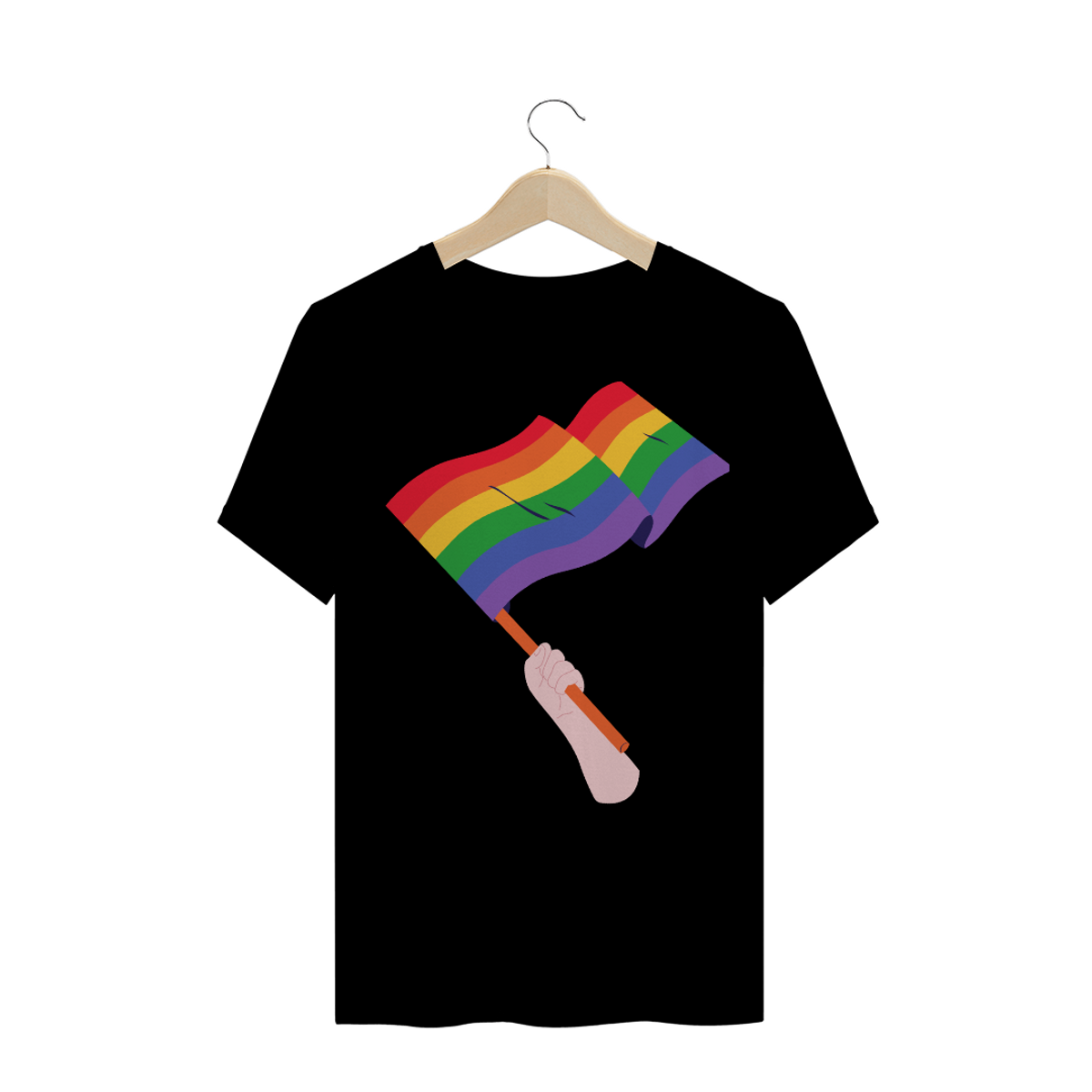 Nome do produtoCamiseta preta - LGBT