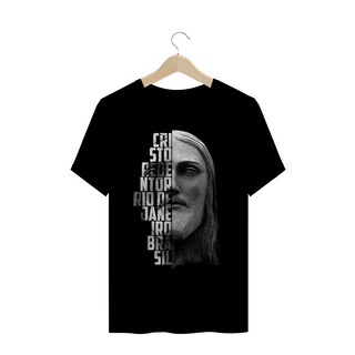 Camiseta Masculina Cristo Redentor rosto 5