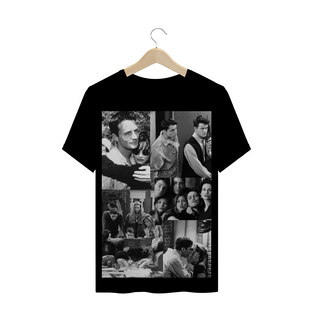 Nome do produtoFRIENDS - Camiseta BW colagem - T-Shirt Quality