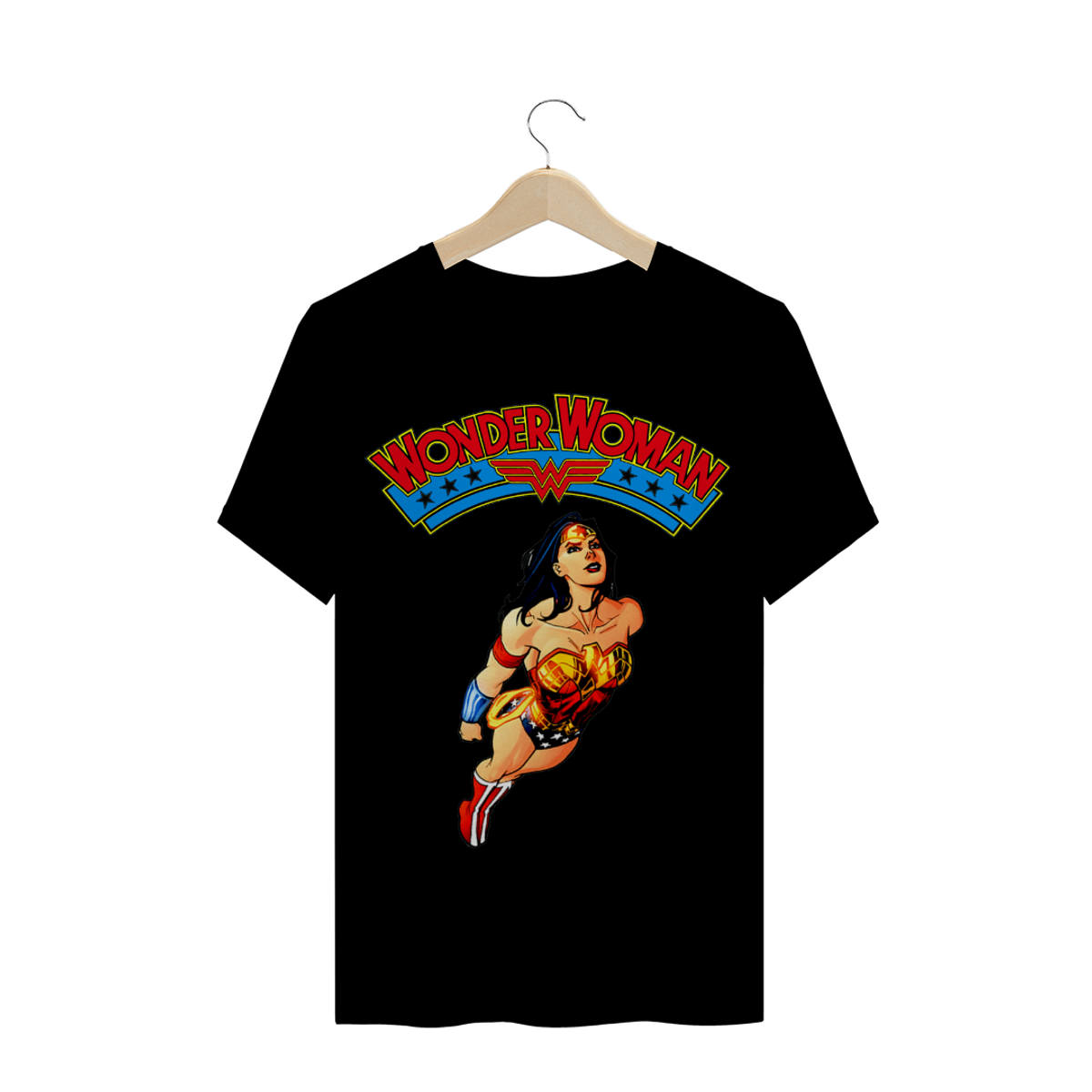 Nome do produto: Camiseta Wonder Woman -  Heróis