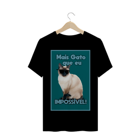 Camiseta Sou Gato - Cômicas