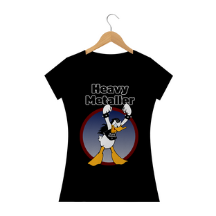 Nome do produtoBaby Look Donald Headbanger - Cômicas